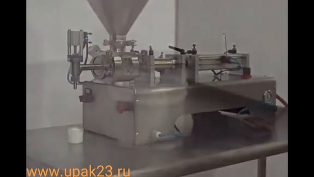 Разливочная машина (дозатор жидких и густых продуктов) PPF-300 смотреть онлайн