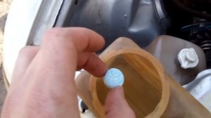 Таблетки в бачок омывателя с Китая . Первое впечатление .