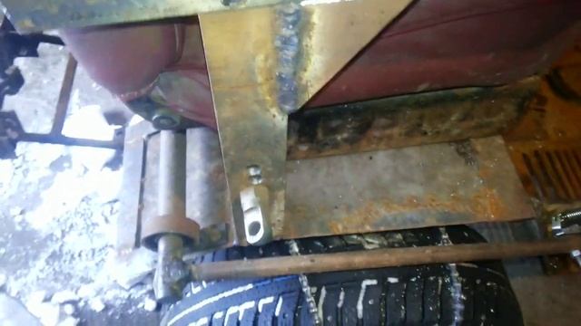 Простая механическая навеска для минитрактора смотреть онлайн