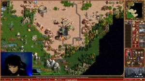 Присоединяем 100% армии [Heroes 3 Jebus Outcast Diplo] Yama_Darma vs Veterinars