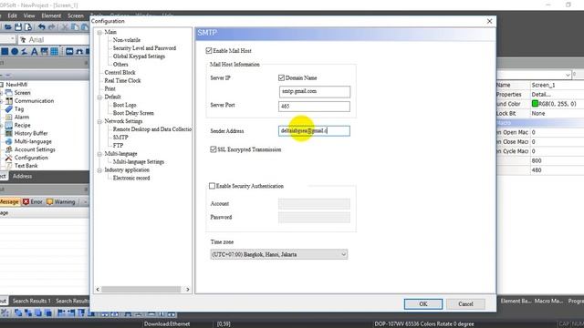 Delta DOP100 Series Send Email through Gmail SMTP Server смотреть онлайн