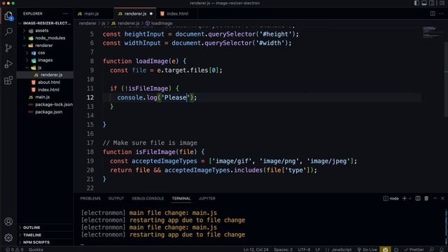 Create a Desktop App With JavaScript & Electron смотреть онлайн