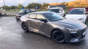Парковка без водителя на бюджетном Changan uni-v !!! Что творят китайцы?!))