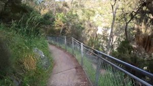 Virtual Run Trail - Trail Run 4K - Treadmill Workout -Cataract Gorge - Scenery Tasmania