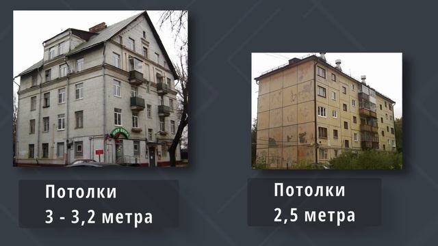 Какими могли быть ВСЕ хрущевки. Кирпичный дом серии МГ-1/2 (Москва)