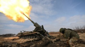 Удары пушек «Гиацинт»: лучшее видео из зоны СВО за день