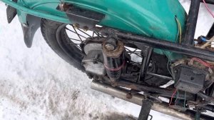 Работа двигателя мотоцикла Урал ?