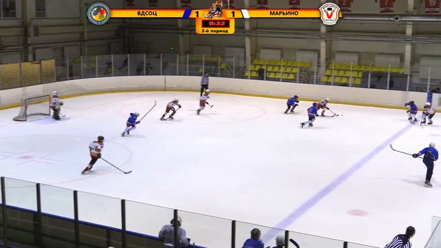 ХК ВДСОЦ - ХК Марьино смотреть онлайн