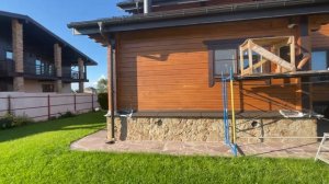 Тёплый шов на перерубах клеёного бруса