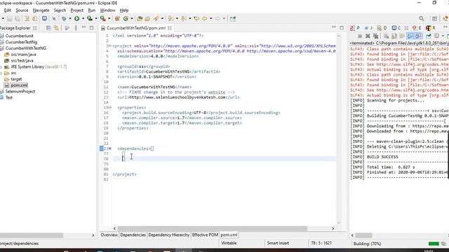 Selenium Cucumber Framework Setup with TestNG using Maven Project   Part 1
