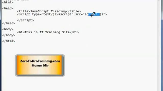 JavaScript Training Series - Tutorial 4 - Performance Considrations for Including JavaScript File