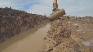 Отвод воды со строительной площадки