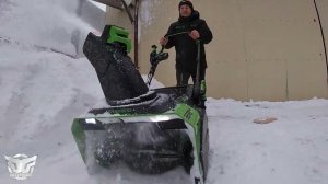 Снегоуборочная техника Greenworks 2022