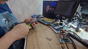 ремонт замена дисплея samsung A30 s подробно