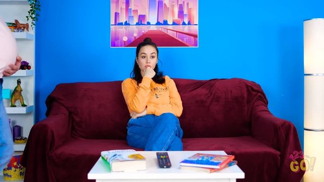 OMG! HE IS PREGNANT?  Funny Pregnancy Situations by 123 GO!