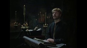 Леонид Куравлёв и Наталья Варлей. Фрагмент х/ф "Вий" 1967   "Первая ночь"