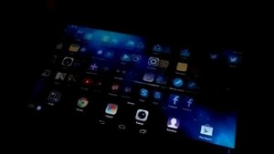 Пример работы проектора планшета Lenovo Tablet Yoga 2 Pro