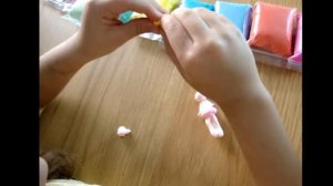 Делаю куклу из воздушного пластилина
