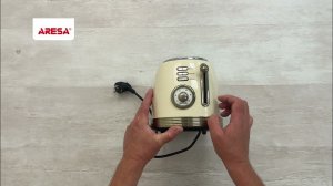 Распаковка тостера / Unpacking of toaster ARESA AR-3007