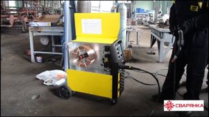 Запуск сварочного полуавтомата ESAB Origo Mig C340 PRO 4WD