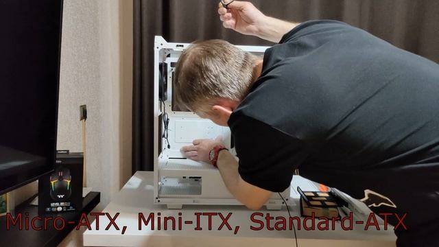 Thermaltake Divider 500 TG Air Snow / белый корпус. смотреть онлайн