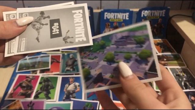 Распаковываем наклейки Fortnite ! Panini Fortnite наклейки смотреть онлайн