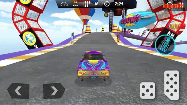 Muscle Car Stunts Simulator - Mega Ramp Car Game #4 - Android Gameplay смотреть онлайн