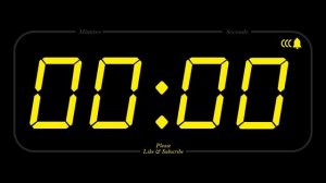 0 MINUTE - TIMER & ALARM - 1080p - COUNTDOWN