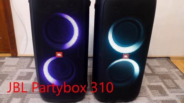 Сравнение колонок JBL Partybox 300 и 310! Что лучше? Честное сравнение! смотреть онлайн