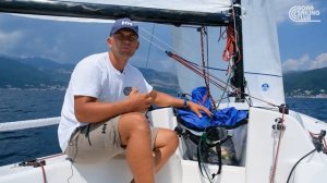 Как поставить геннакер на спортивной яхте J/70