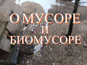 о мусоре и биомусоре