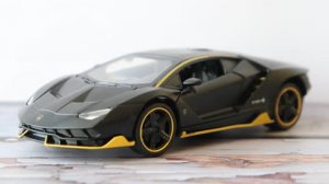 Модель автомобиля MiniAuto (Ламборджини / Lamborghini - Центарио / Сentenario) – Распаковка
