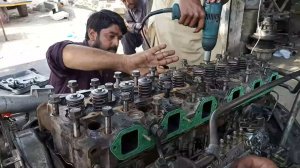 Восстановление 12-литрового дизеля 1981 года. Мощность - 210 л.с.