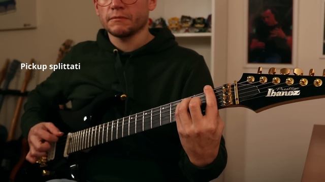 Ci suoni DI TUTTO! - Ibanez RGA622XH смотреть онлайн