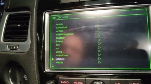 включение usb в green menu rns-850 (mmi 3g+)