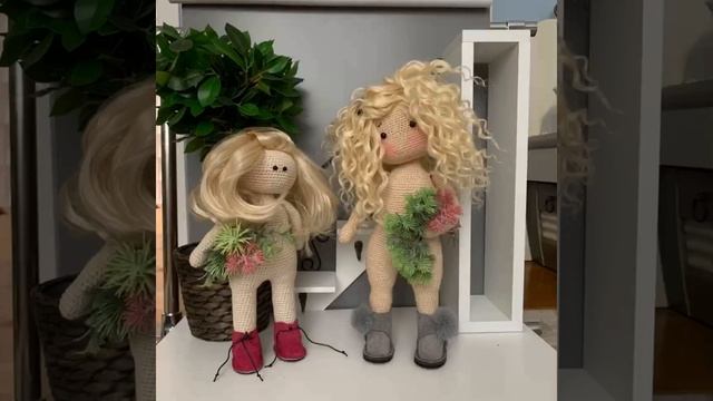 100❤️и 100 отзывов и вяжем новую куколку! смотреть онлайн