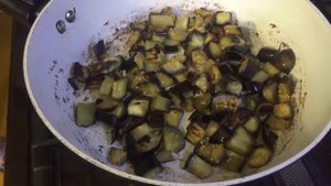 Соте из овощей с грибами.