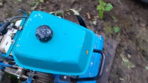 Запуск перед консервацией. Мотокультиватор "Крот"