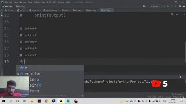 Kch naya pdenge aaj | Python Live Stream 09 смотреть онлайн