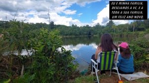 PESCARIA DE TILAPIAS EM FAMILIA, ESPOSA E FILHA DERAM UM SHOW