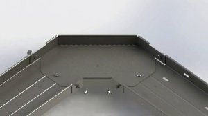 Угол горизонтальный 200х50 поворот на 90 градусов.