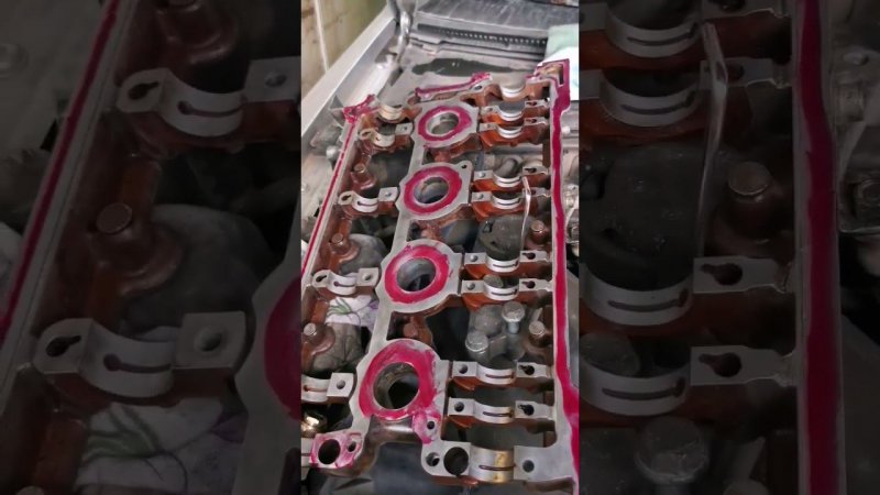 Сборка ГРМ Audi ALT Мастерская Мерседес. Когда-то приходилось работать в гараже  #ремонтавто #грм