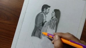 Commission work no.3 ?Realistic sketch?|| made by me ☺️ Lalit khatak ? || ( Timelapse ) .