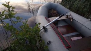 Белые ночи. Озеро Мичуринское. Рыбалка в Ленинградской области. Природа.