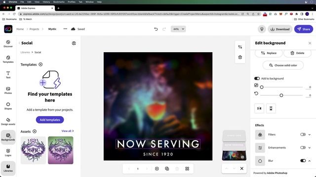 Using Photoshop with Adobe Express! | Adobe Express смотреть онлайн