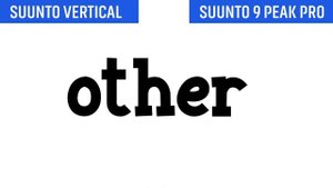 SUUNTO VERTICAL Vs SUUNTO 9 PEAK PRO