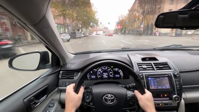 Toyota Camry 2012 – Tbilisi POV Drive | ტესტ დრაივი смотреть онлайн