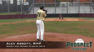 Alex Abbott Prospect Video, RHP, Damien High School Class of 2019