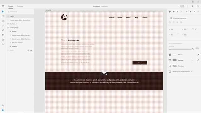 Web Design Tutorial mit Adobe Xd! [Tutorial]