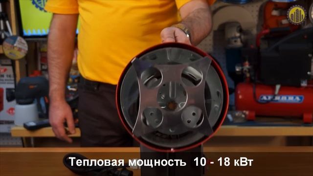 Газовая тепловая пушка РЕСАНТА ТГП 15000 смотреть онлайн